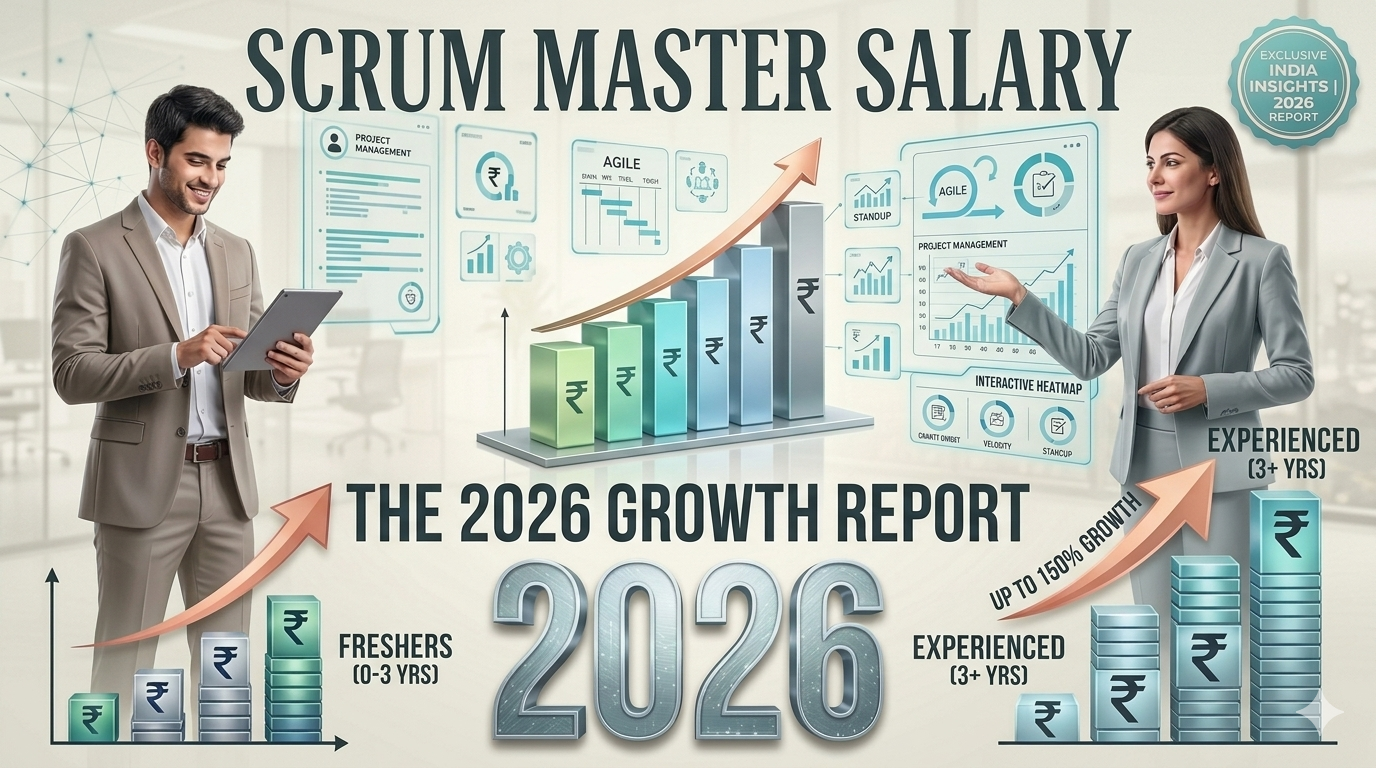Scrum Master Salary in India 2026 for Freshers and Experienced Professionals – Certified Scrum Master Salary Guide